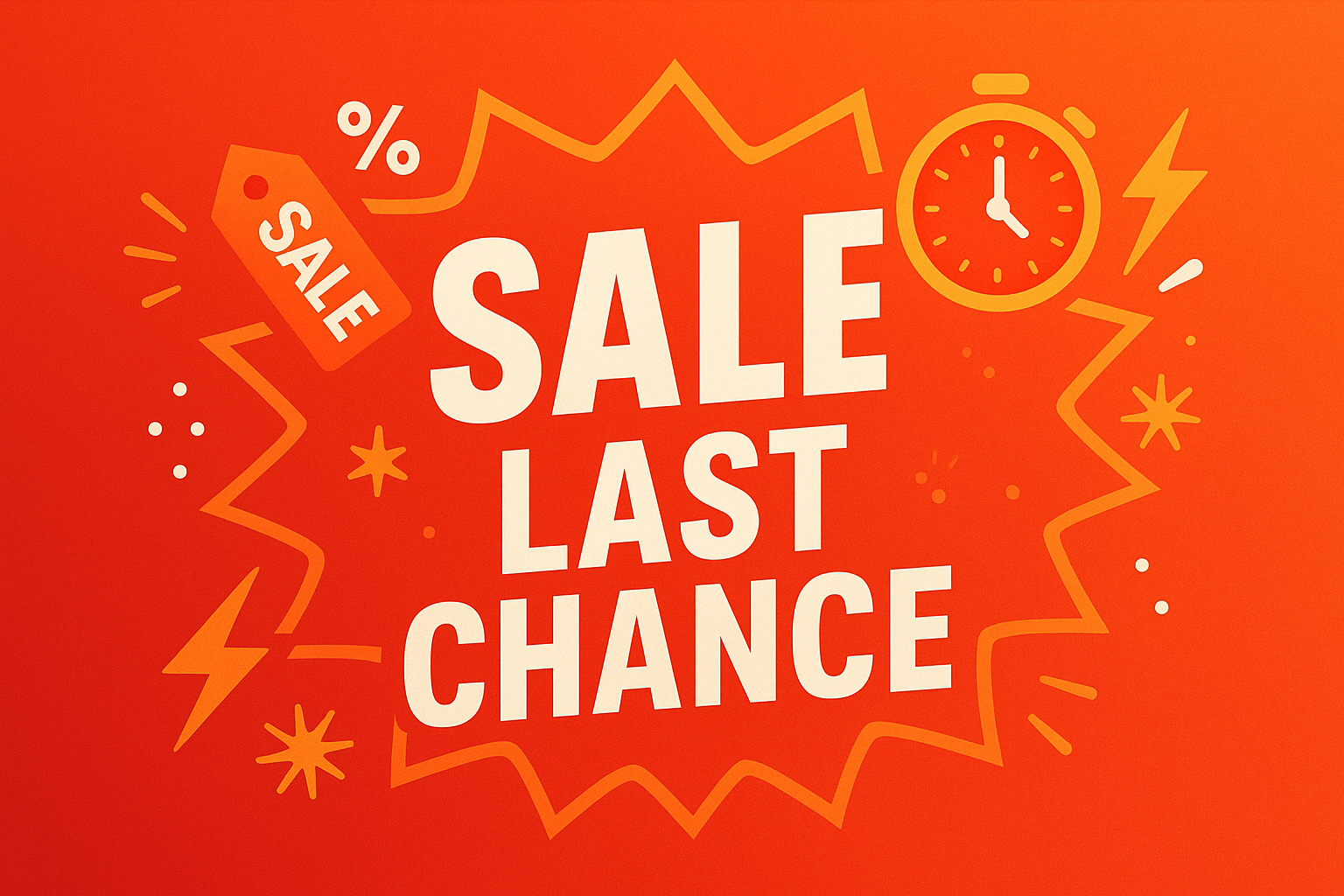 Sale last chance